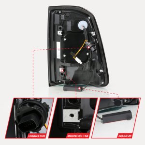 Chevrolet Silverado 1500 Classic Brake Kit - Rear - R1 Concepts - Drilled & Slotted Rotors + Off-Road/Tow Pads - `03-`07